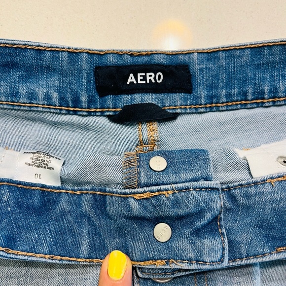 Aero Jean Shorts Size 10 - Picture 2 of 4